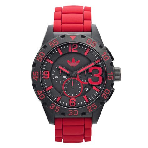 adidas horloge rood|Watches .